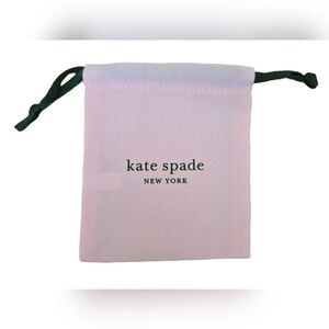 NWOT Kate Spade dustbag for jewelry in pink and black